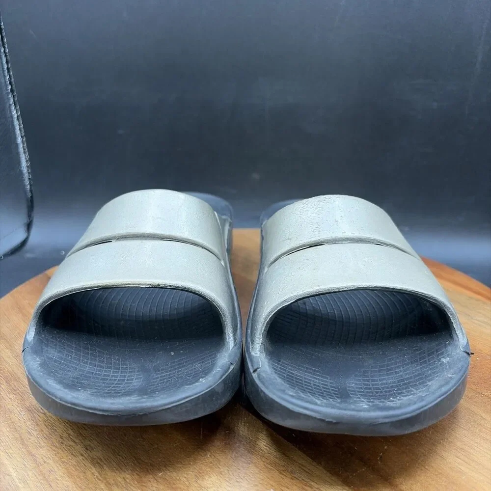 OOFOS OOahh Luxe Slide Womens Size 8 Sandals Recovery Slip On Shoes